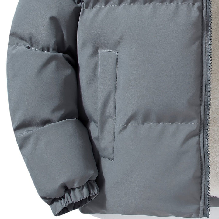 Calloway Peak - Puffer Jacket Fleece-Lined Stand Collar