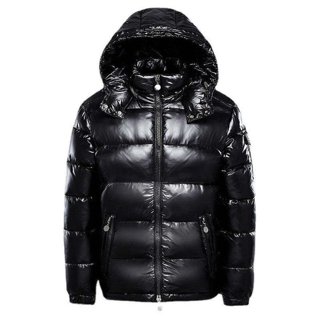 Glossy Quilted Puffer Jacket