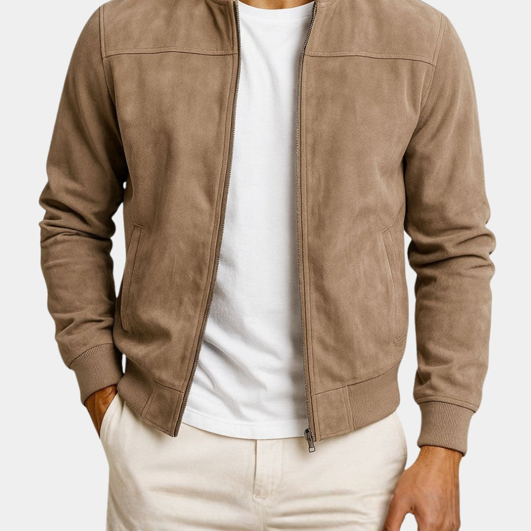 SUEDE JACKET FOR MEN