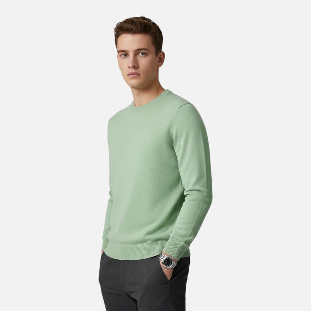 Slim-Fit Knit Sweater