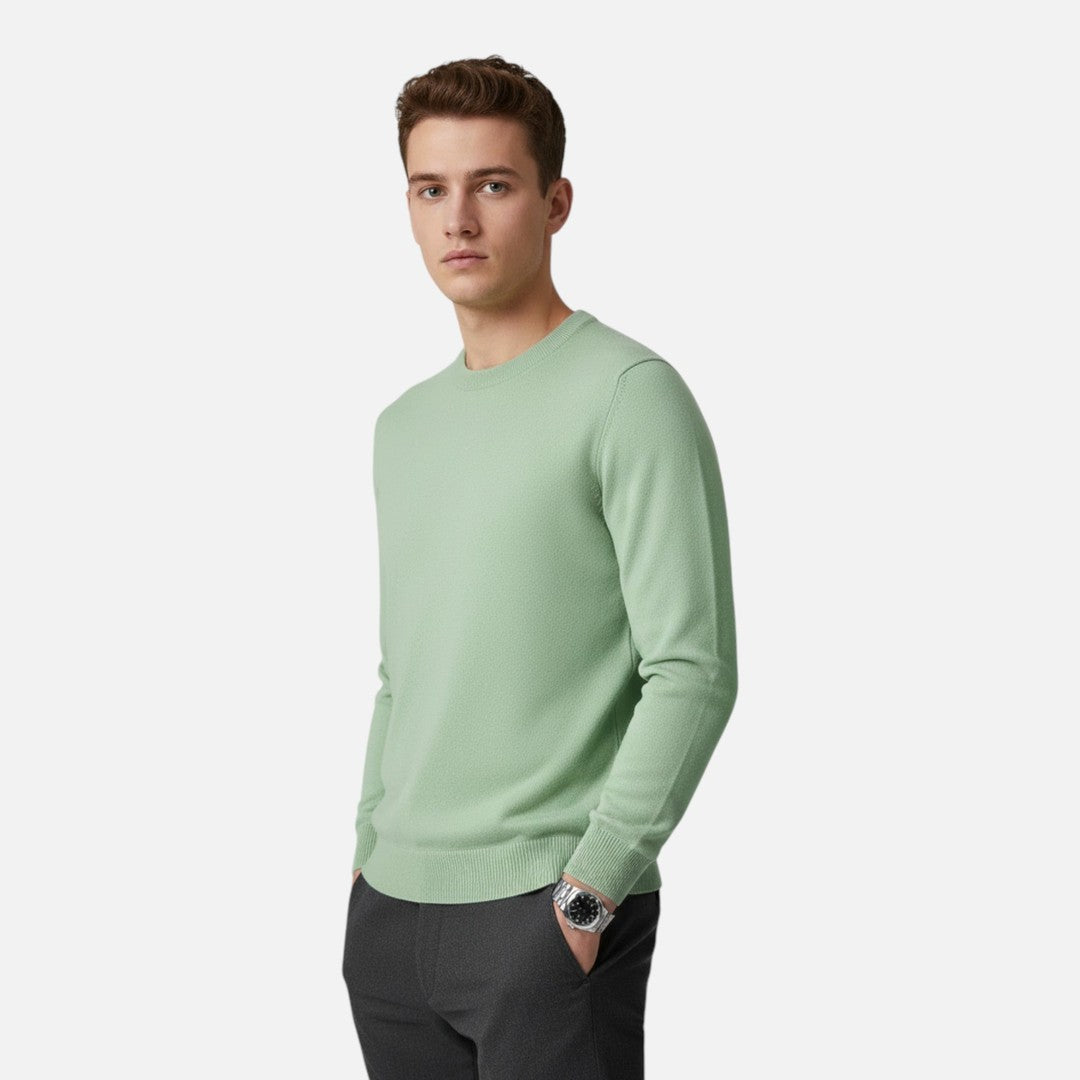 Slim-Fit Knit Sweater