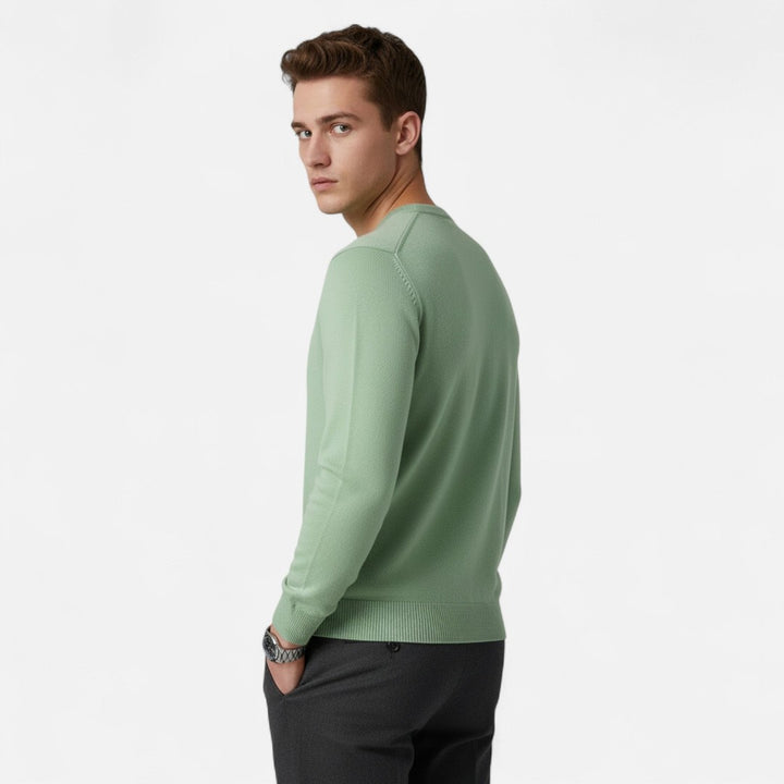 Slim-Fit Knit Sweater
