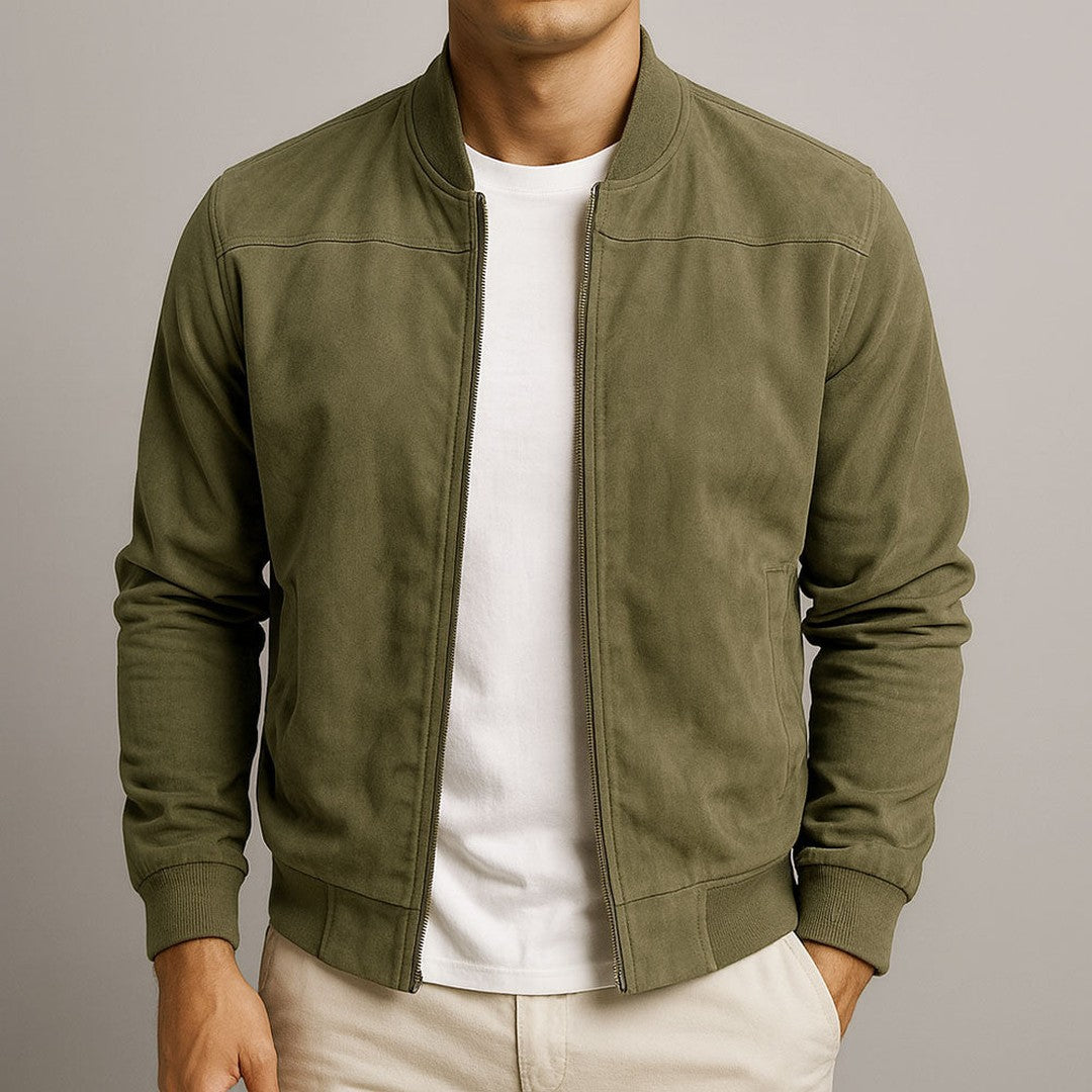 SUEDE JACKET FOR MEN