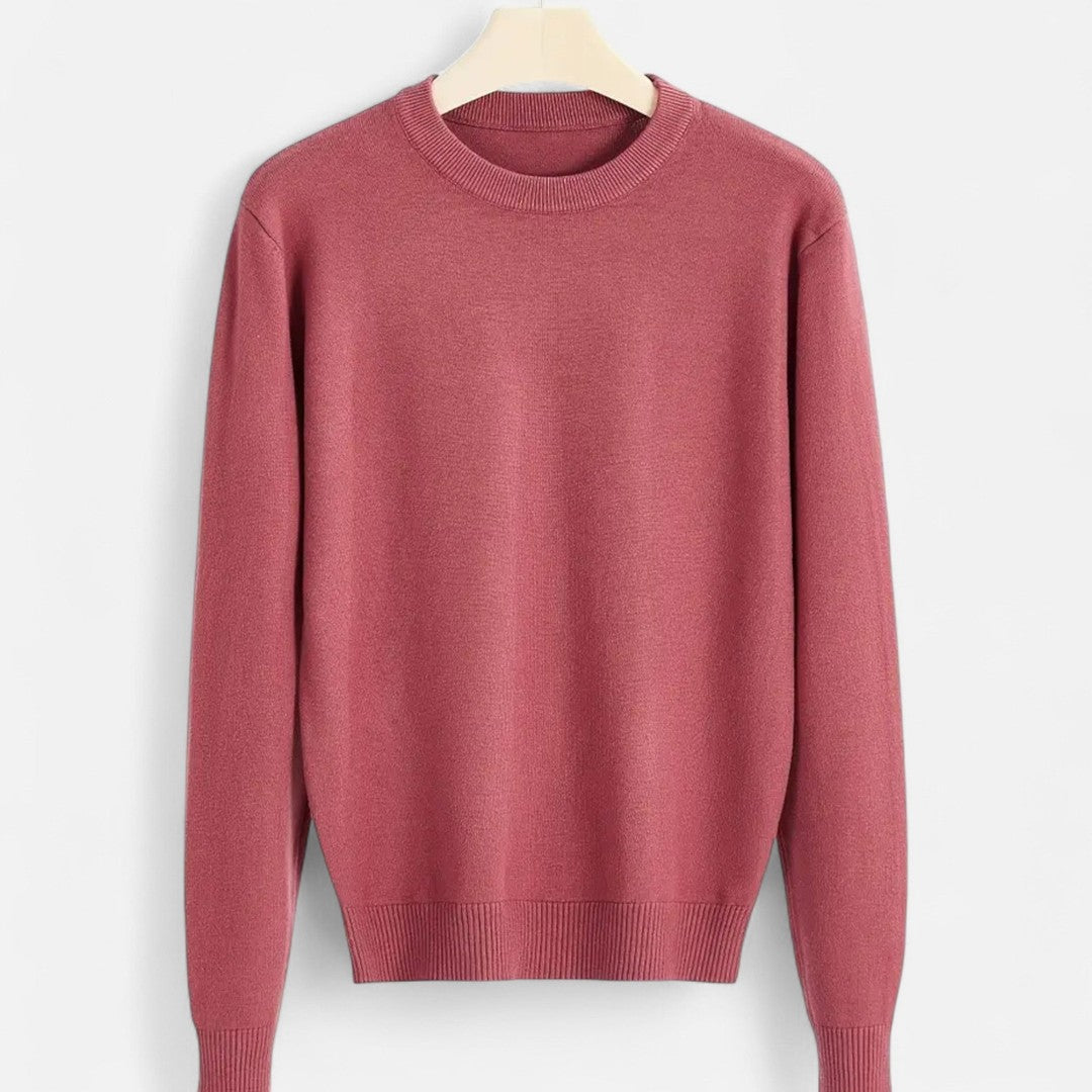 Slim-Fit Knit Sweater