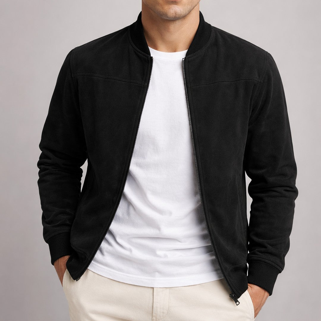 SUEDE JACKET FOR MEN
