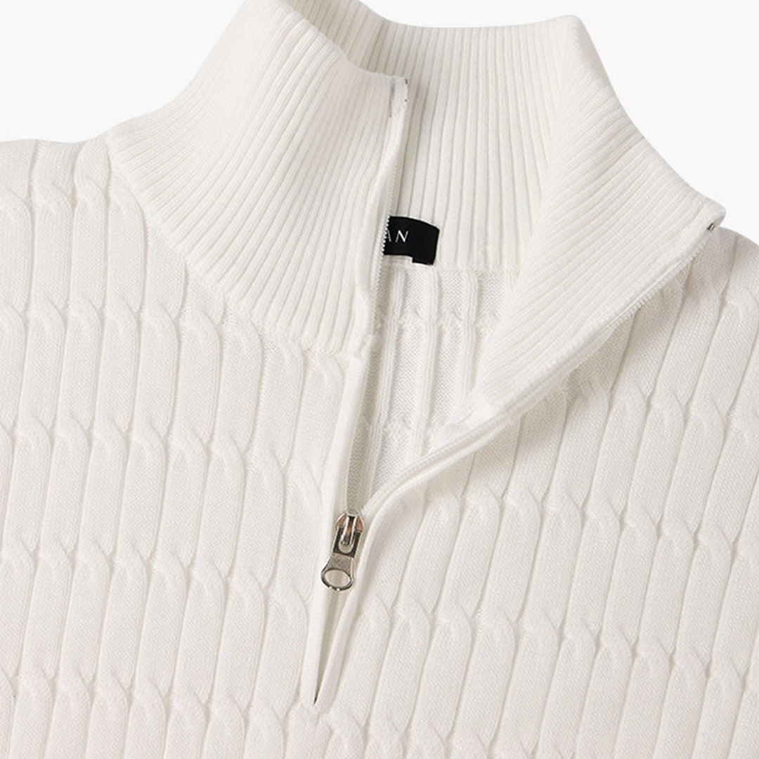 GWANGJU Half Zip Sweater