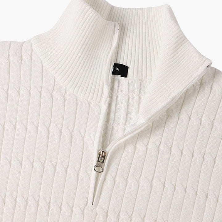 GWANGJU Half Zip Sweater