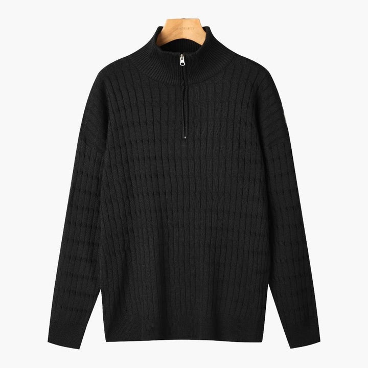 GWANGJU Half Zip Sweater