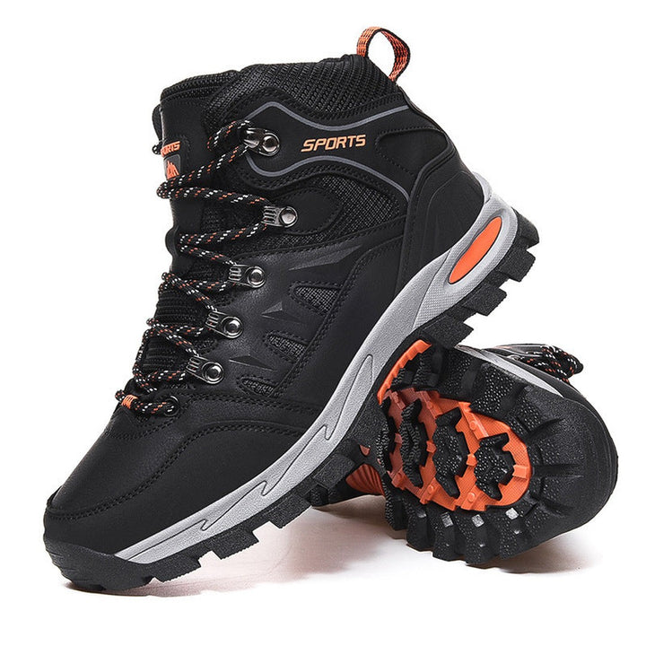 Mid-Height Lace-Up Trail Boots