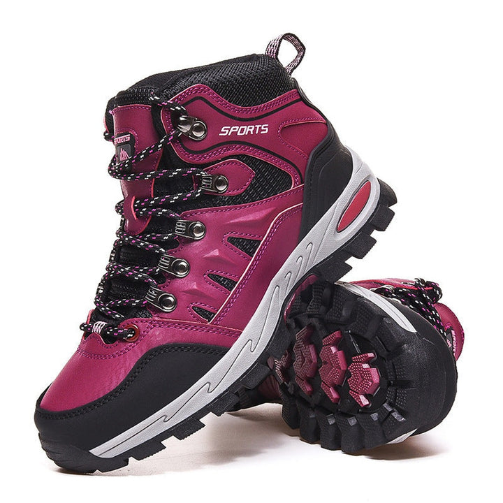 Mid-Height Lace-Up Trail Boots
