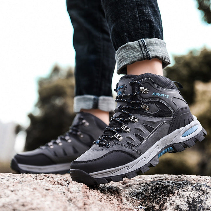 Mid-Height Lace-Up Trail Boots
