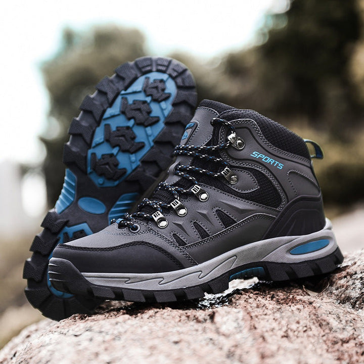Mid-Height Lace-Up Trail Boots