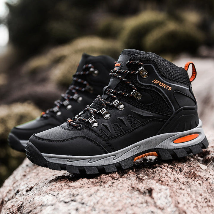 Mid-Height Lace-Up Trail Boots