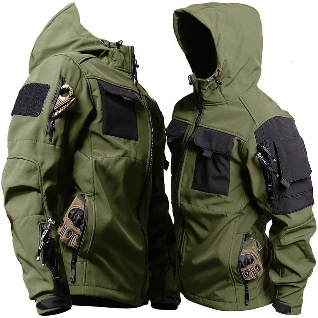 Multi-Pocket Softshell Field Jacket