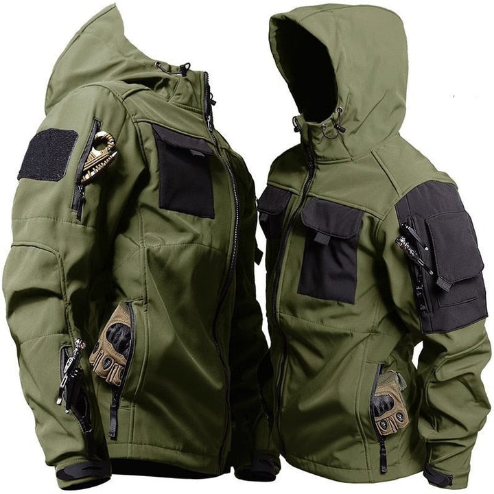 Multi-Pocket Softshell Field Jacket