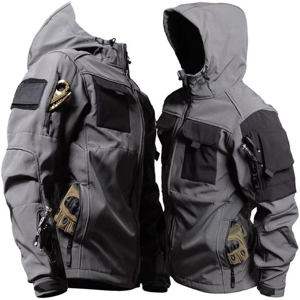 Multi-Pocket Softshell Field Jacket
