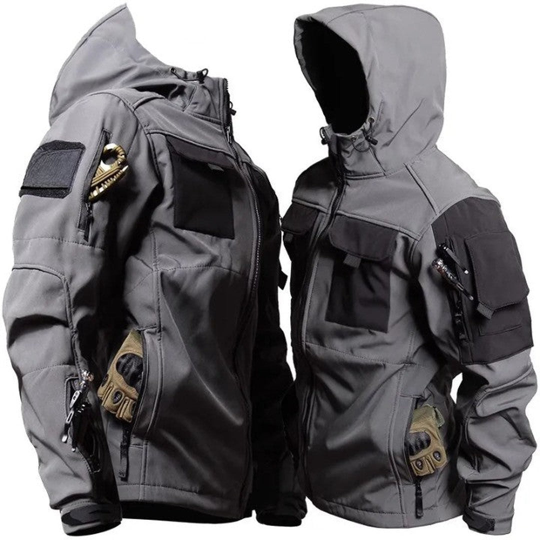 Multi-Pocket Softshell Field Jacket