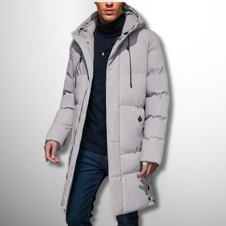 Mortimer Reed - Hooded Down Parka Quilted Longline