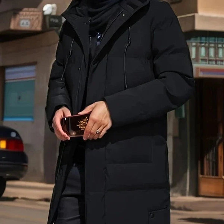 Mortimer Reed - Hooded Down Parka Quilted Longline