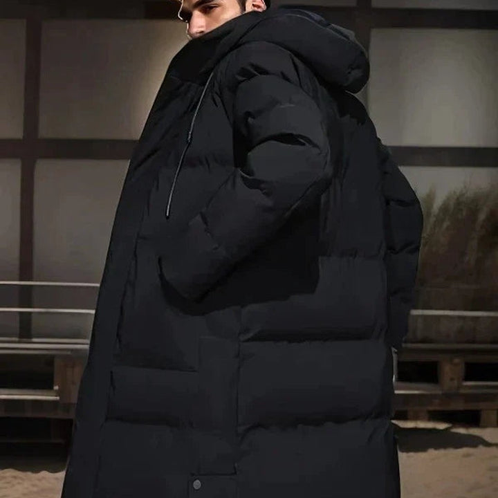 Mortimer Reed - Hooded Down Parka Quilted Longline