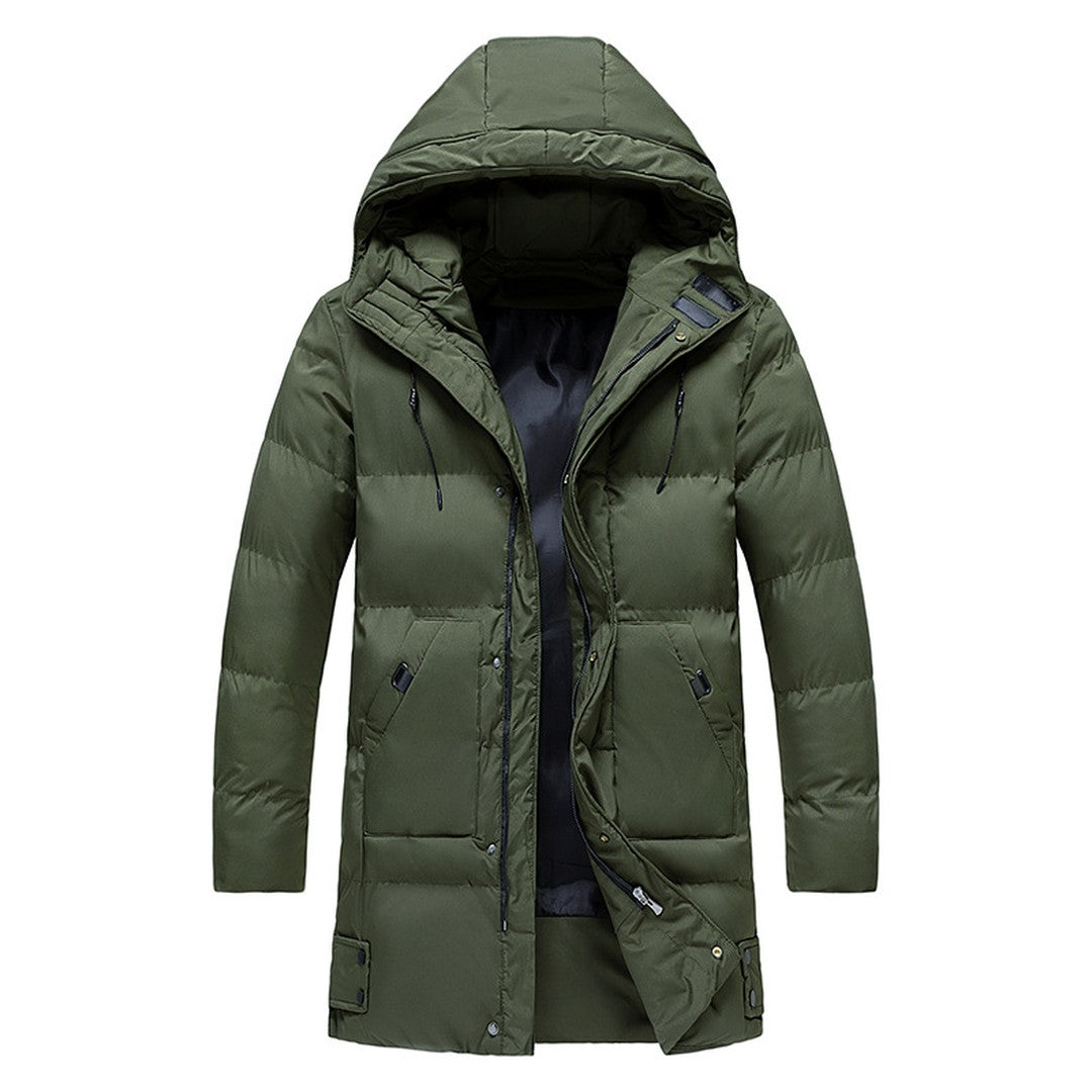 Mortimer Reed - Hooded Down Parka Quilted Longline