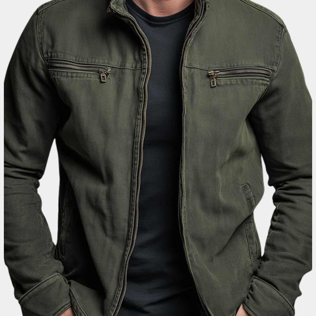 CLASSIC COTTON JACKET FOR MEN