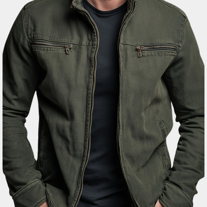 CLASSIC COTTON JACKET FOR MEN