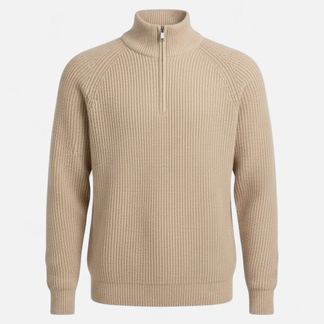Loose-Fit Knit Sweater