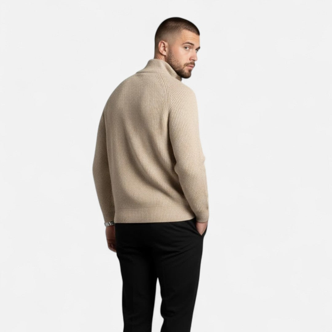 Loose-Fit Knit Sweater