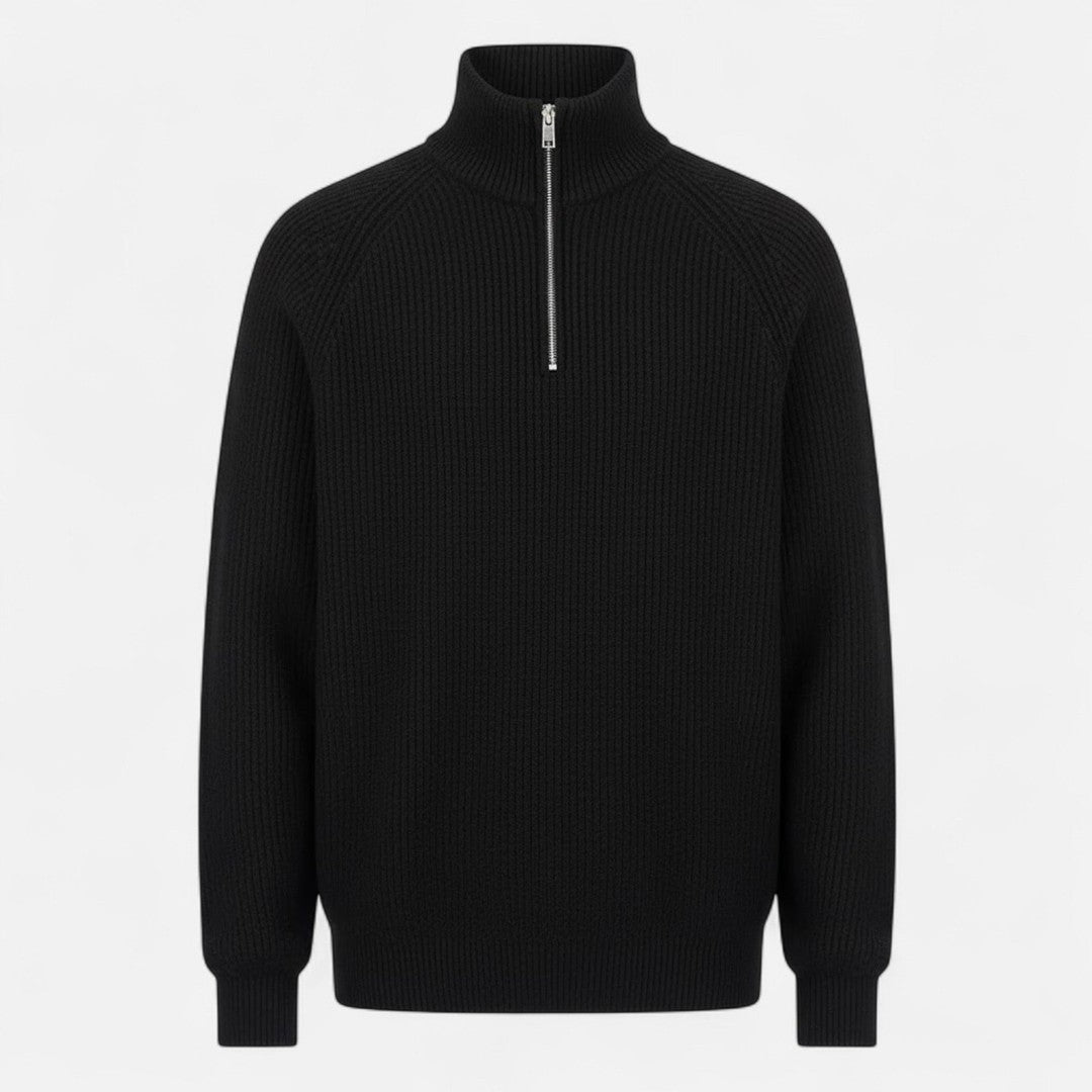 Loose-Fit Knit Sweater