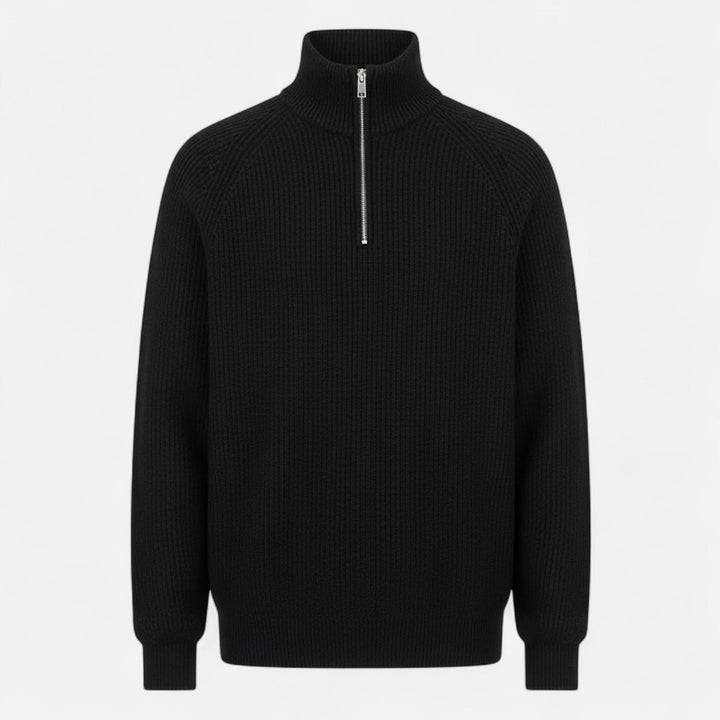 Loose-Fit Knit Sweater