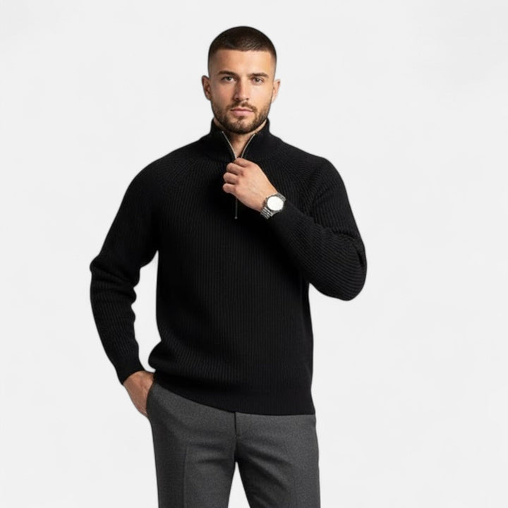 Loose-Fit Knit Sweater
