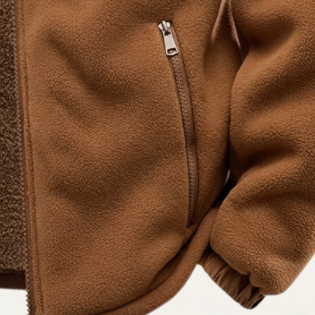 Marchwood - Fleece-Lined Hooded Jacket Zip Front