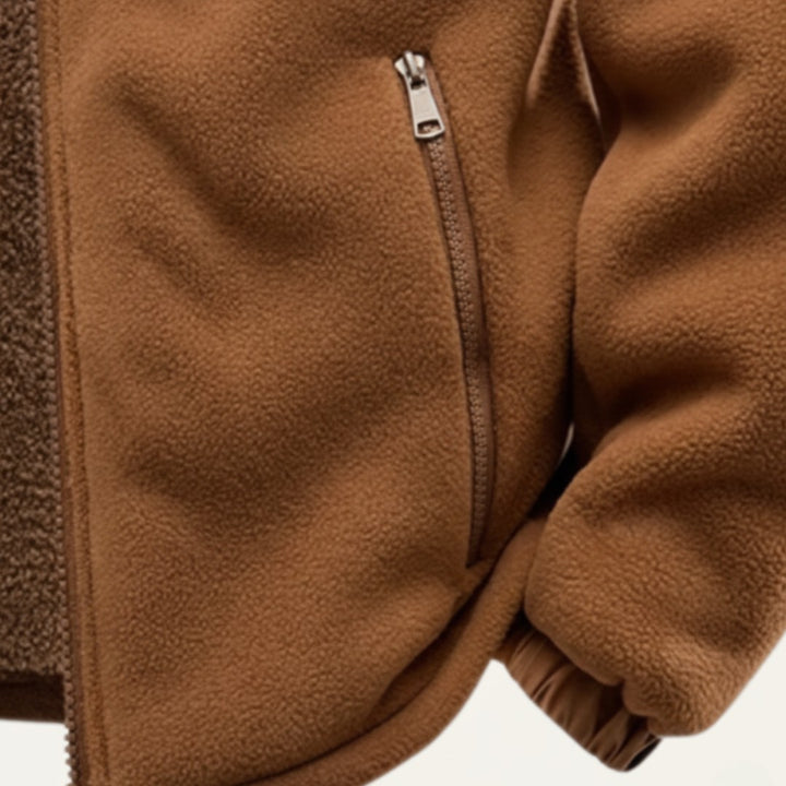 Marchwood - Fleece-Lined Hooded Jacket Zip Front