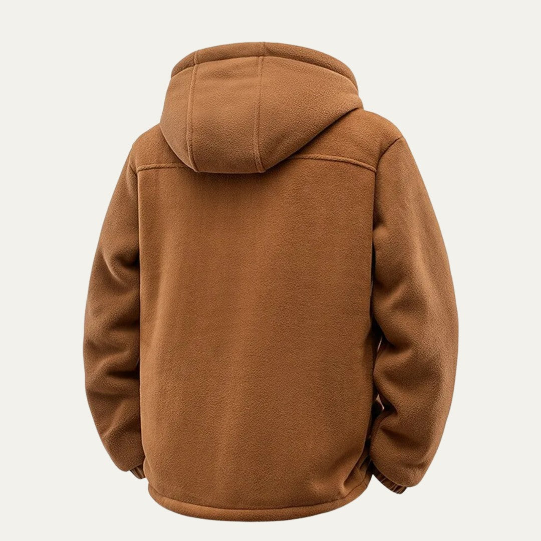 Marchwood - Fleece-Lined Hooded Jacket Zip Front
