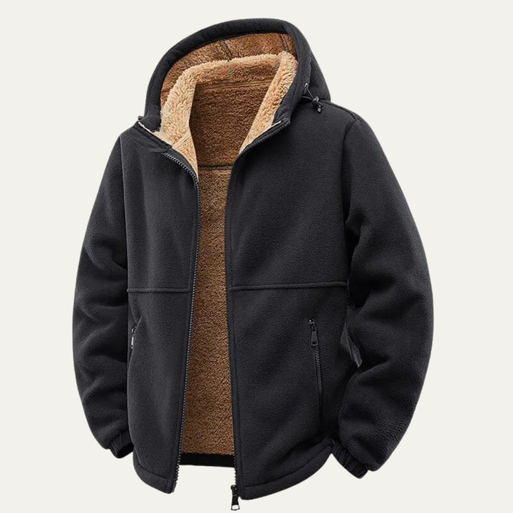 Marchwood - Fleece-Lined Hooded Jacket Zip Front