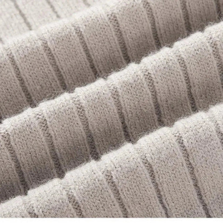 ZERMATT High Collar Half Zip Sweater
