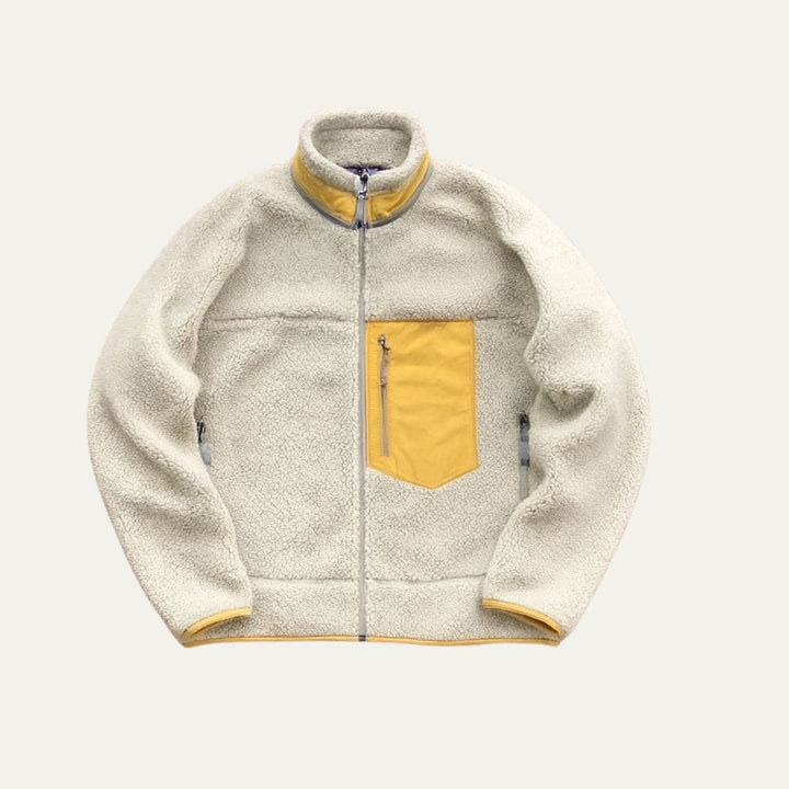 Northmoor - Teddy Fleece Jacket Zip Front Chest Pocket