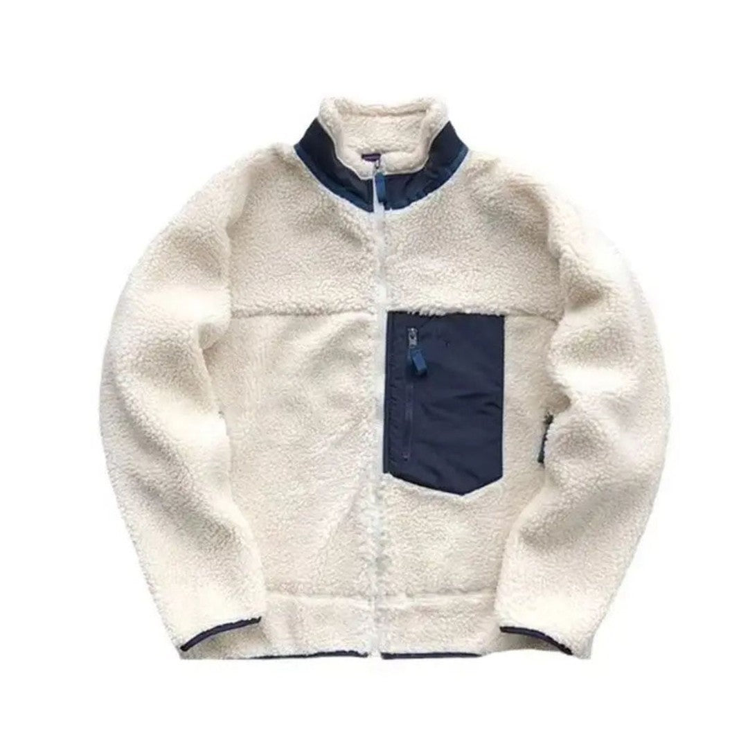 Northmoor - Teddy Fleece Jacket Zip Front Chest Pocket