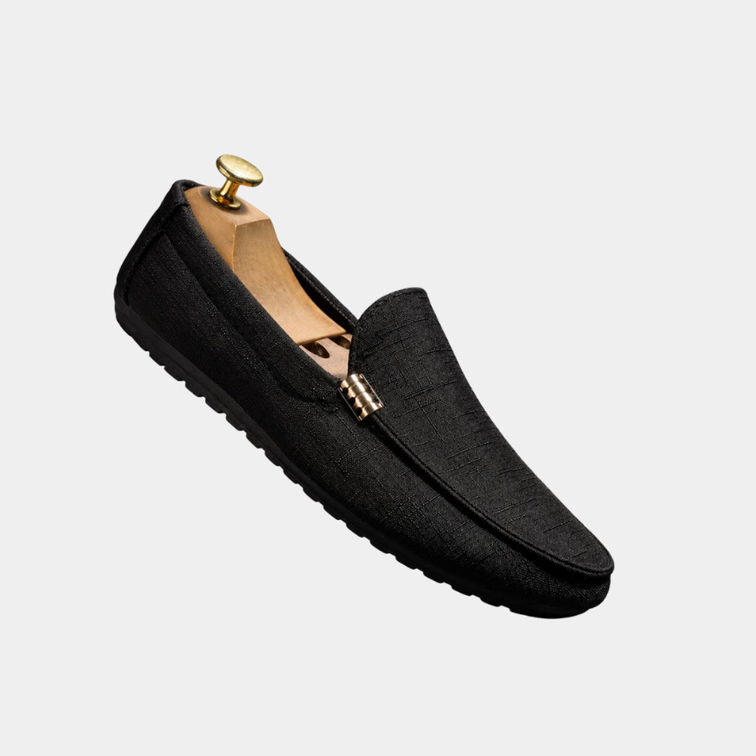 CANVAS SLIP-ON LOAFERS FOR MEN