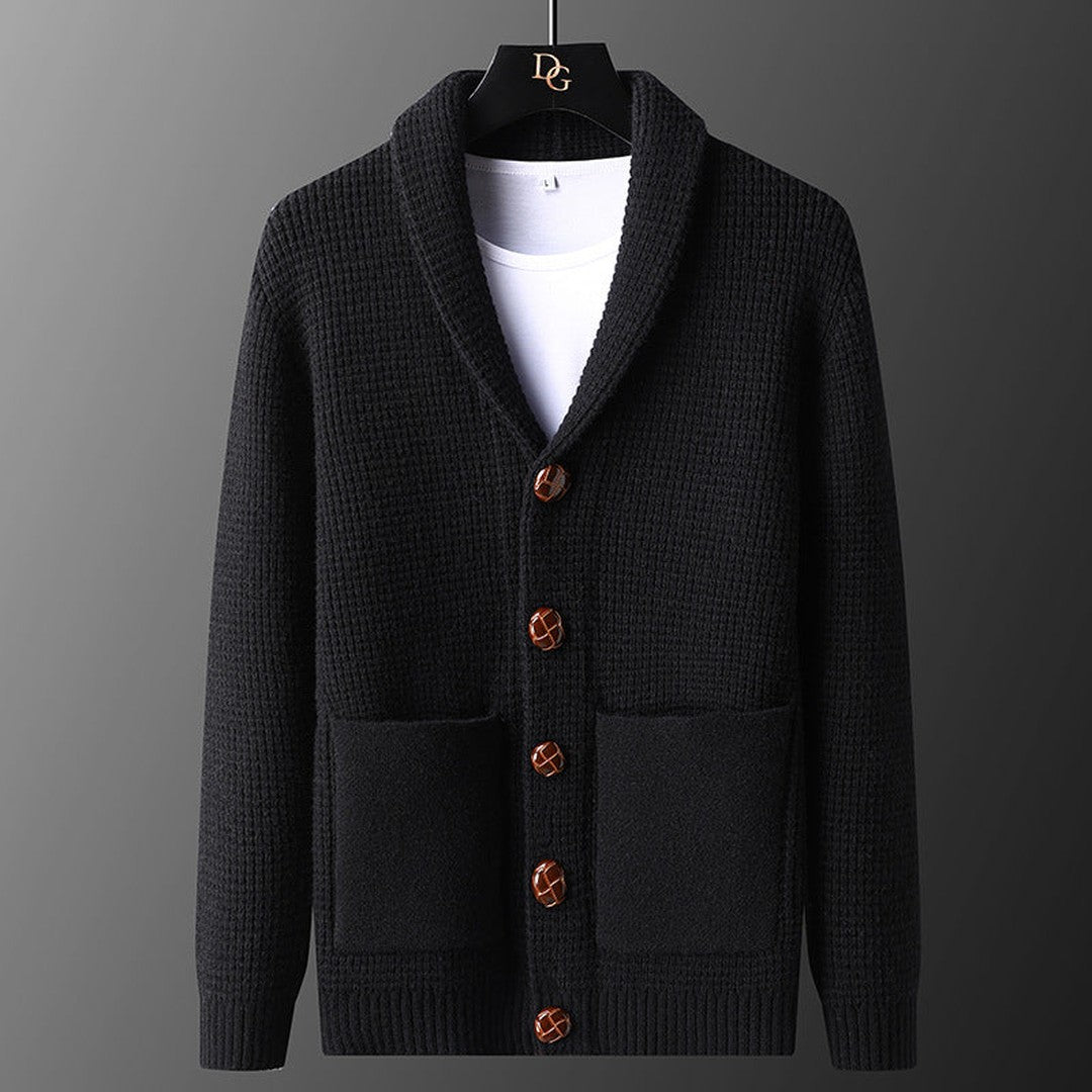 Linden Thick Knit Wool Cardigan