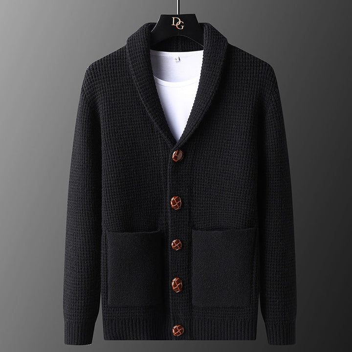 Linden Thick Knit Wool Cardigan