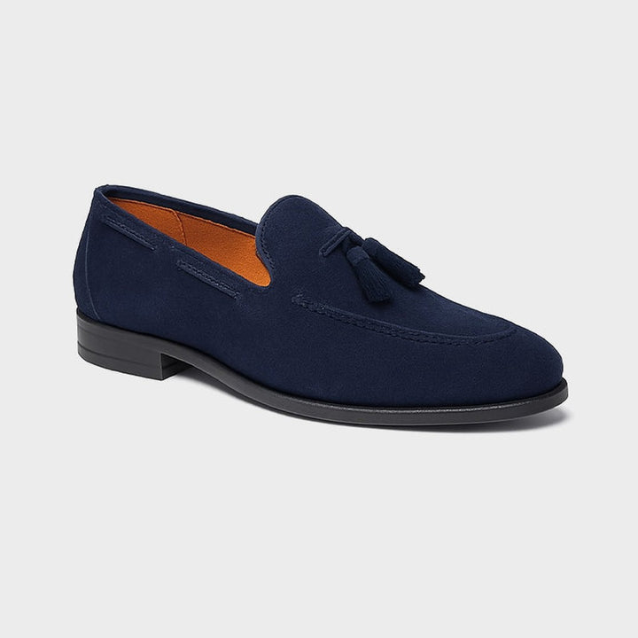 Tassel Suede Loafers