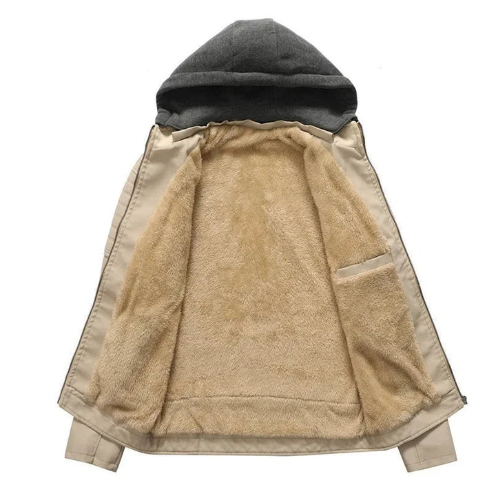 Dante Hooded Leather Jacket