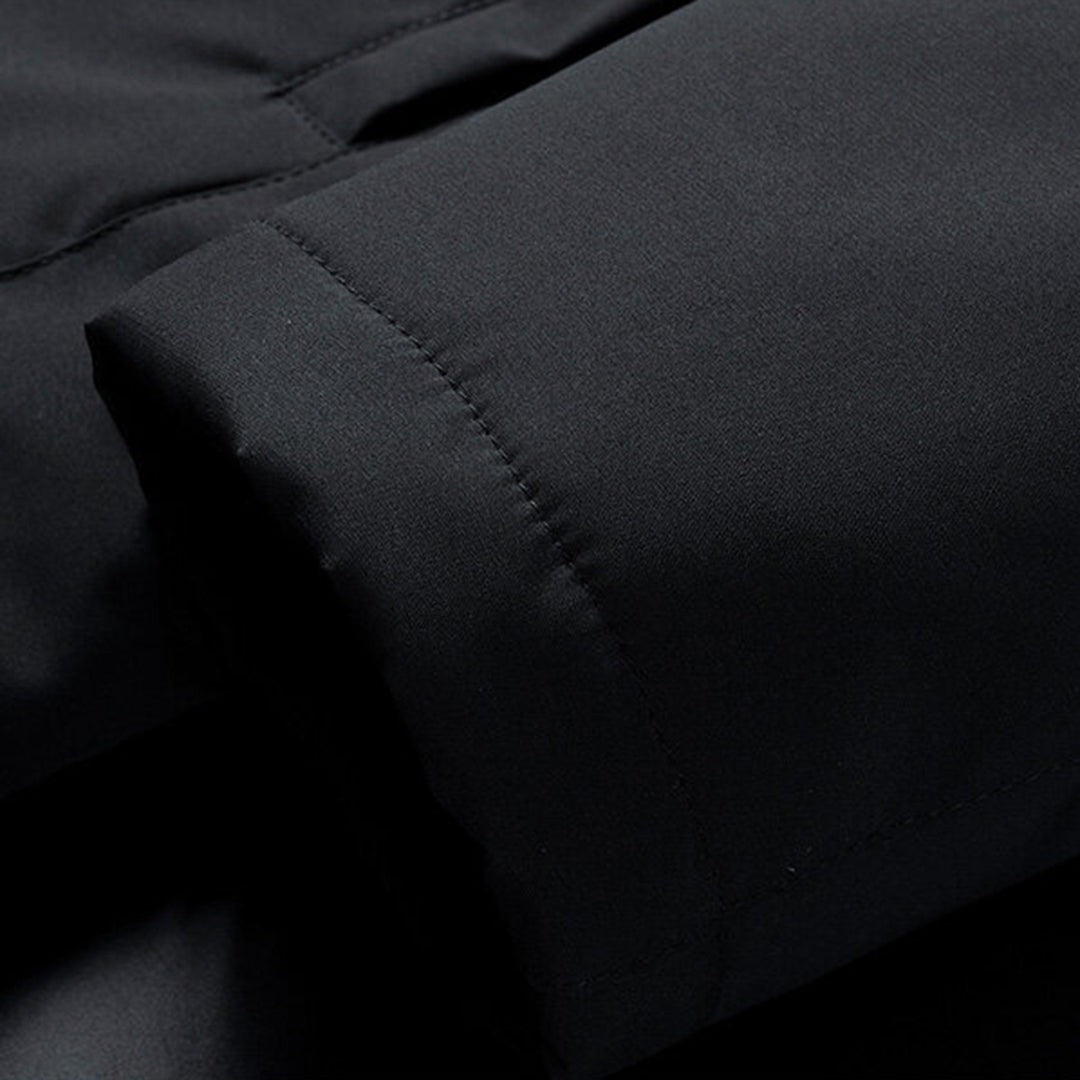 Wool-Look Long Winter Coat