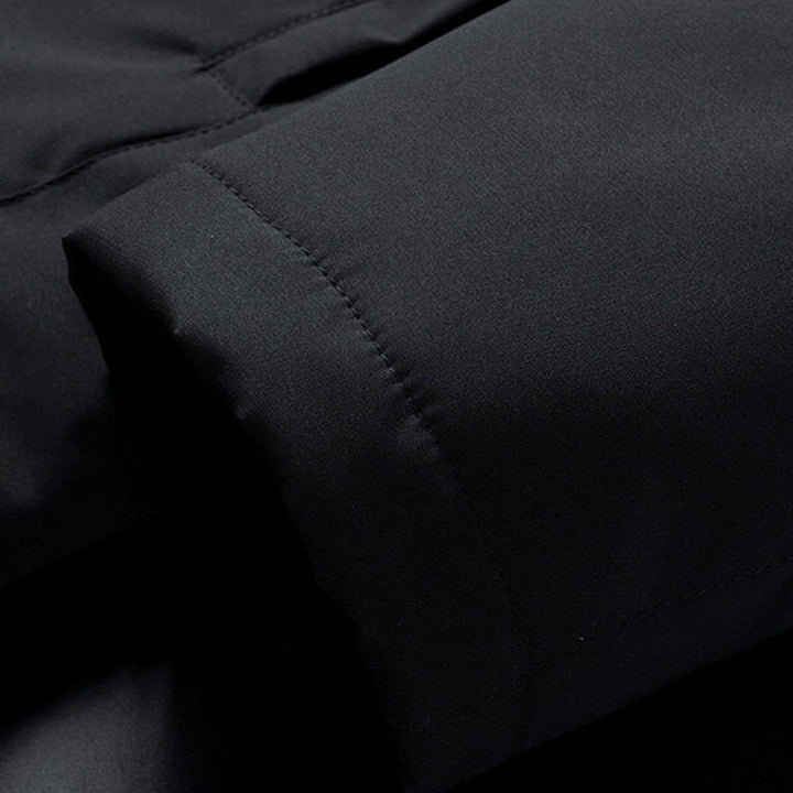 Wool-Look Long Winter Coat