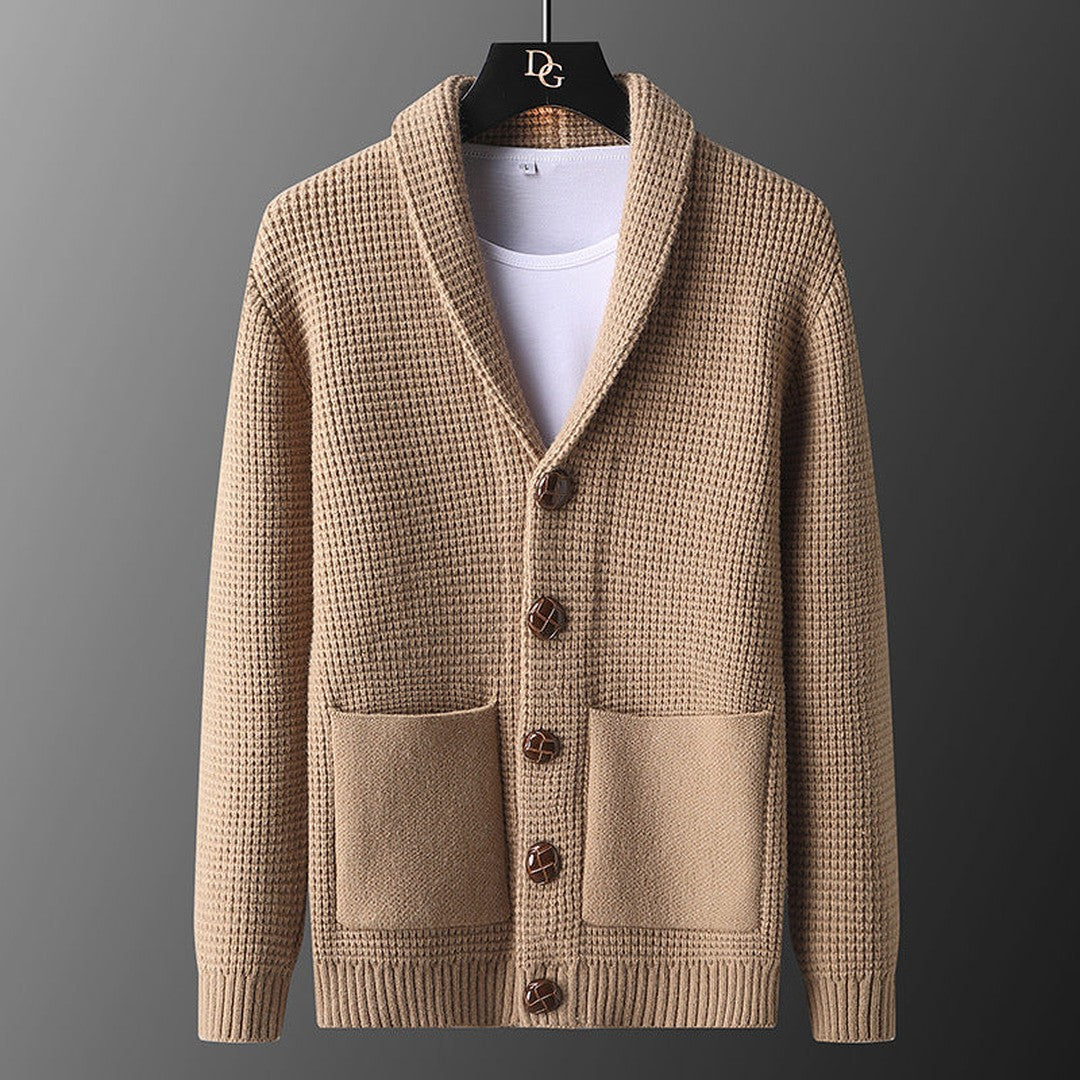 Linden Thick Knit Wool Cardigan