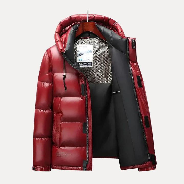 Arden Hooded Down Jacket