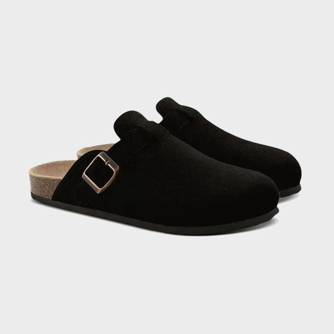 ST. BARTH Suede Clogs