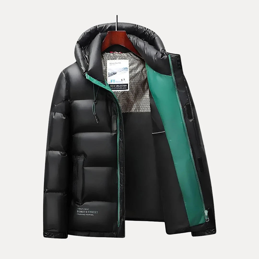 Arden Hooded Down Jacket